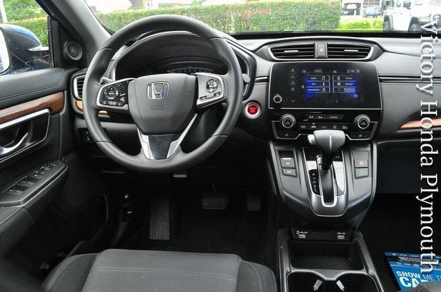 Photo of 2021 Aegean Blue Metallic Honda CR-V