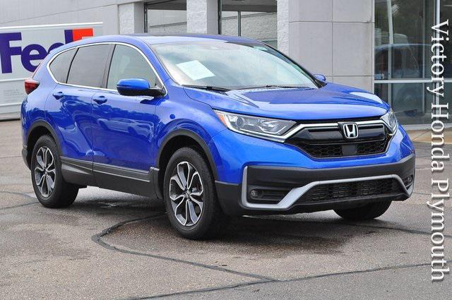 Photo of 2021 Aegean Blue Metallic Honda CR-V