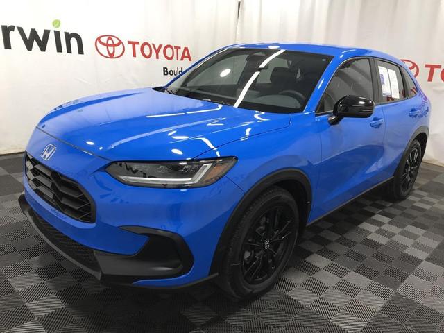 Photo of 2026 Boost Blue Pearl Honda HR-V