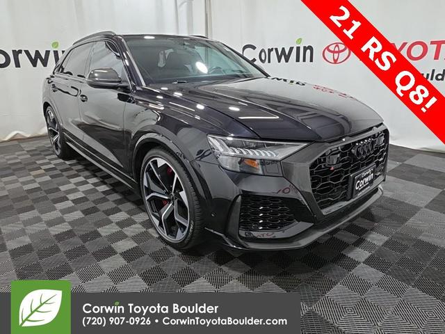 Photo of 2021 Night Black Audi RS Q8