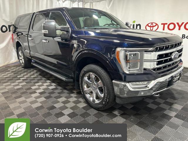 Photo of 2021 Antimatter Blue Metallic Ford F-150