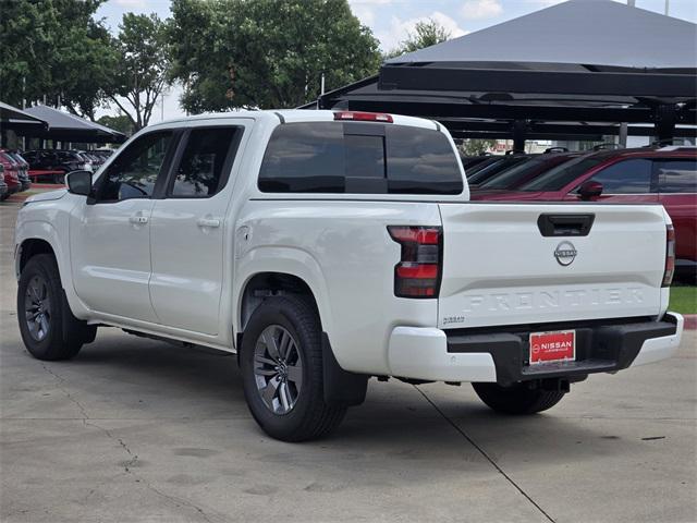 Photo of 2025 Glacier White Nissan Frontier