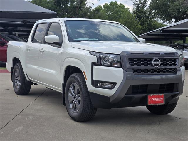 Photo of 2025 Glacier White Nissan Frontier