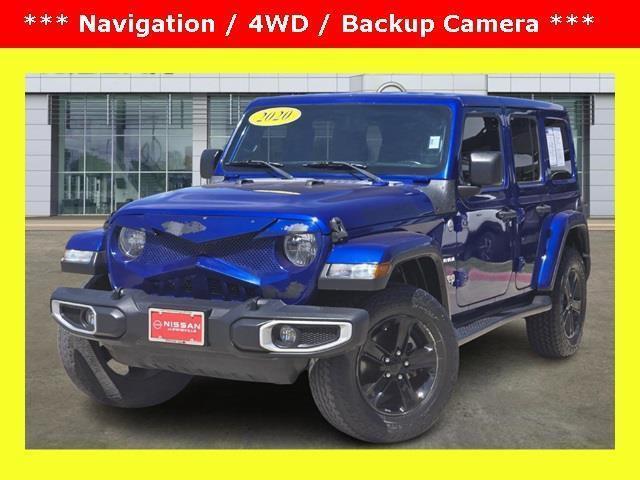 Photo of 2020 Ocean Blue Metallic Clearcoat Jeep Wrangler Unlimited