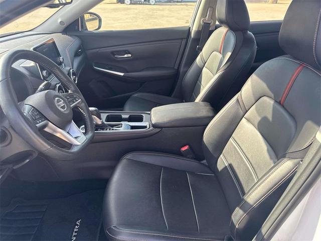 Photo of 2021 Aspen White Tricoat Nissan Sentra