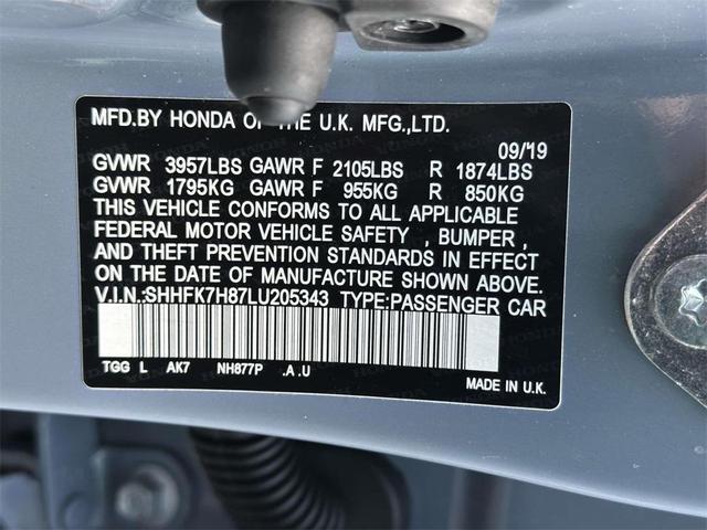 Photo of 2020 Gray Honda Civic