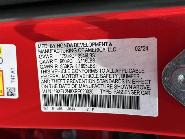 Photo of 2024 Red Honda Civic