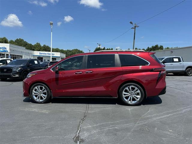 Photo of 2023 Red Toyota Sienna