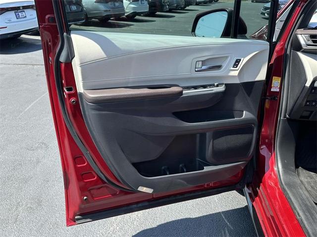 Photo of 2023 Red Toyota Sienna