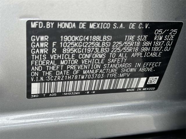Photo of 2026 Solar Silver Metallic Honda HR-V