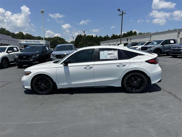 Photo of 2025 Platinum White Pearl Honda Civic