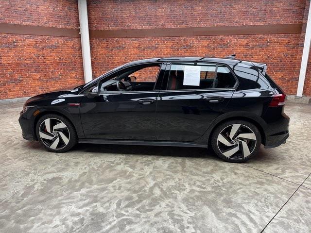 Photo of 2024 Mythos Black Metallic Volkswagen Golf GTI