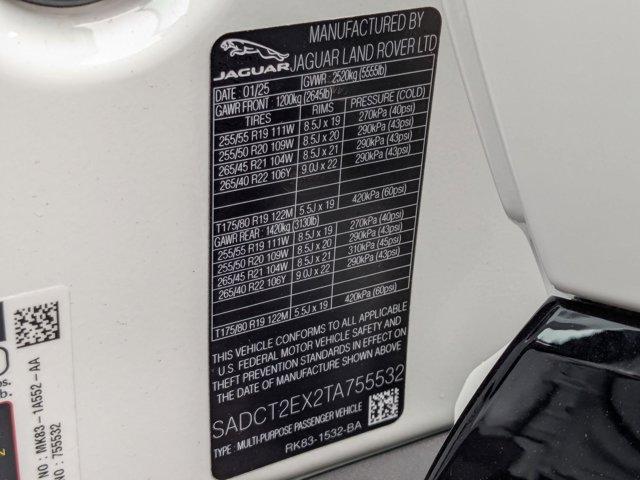 Photo of 2026 Fuji White Jaguar F-PACE