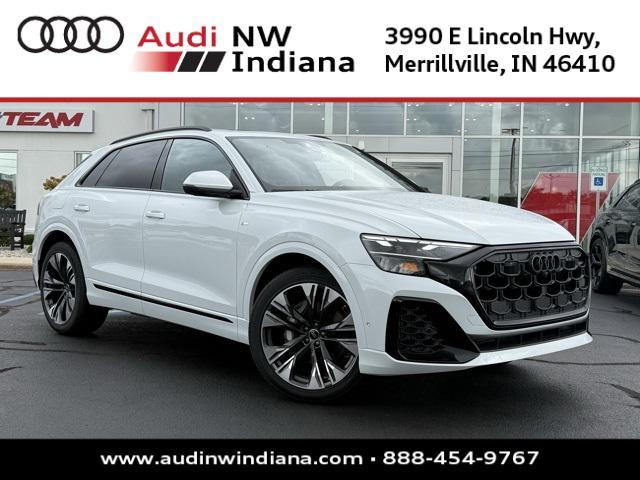 Photo of 2025 Glacier White Metallic Audi Q8