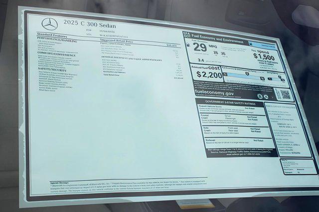 Photo of 2025 Cirrus Silver Metallic Mercedes-Benz C-Class