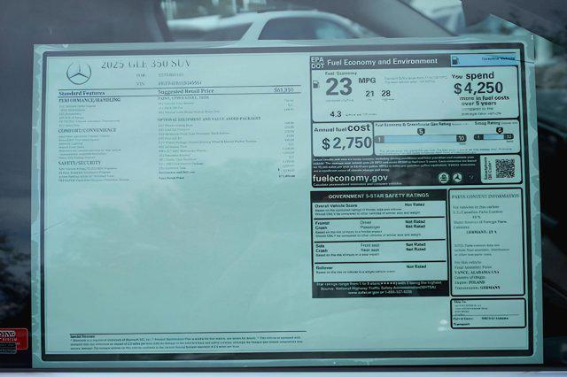 Photo of 2025 Selenite Grey Metallic Mercedes-Benz GLE 350