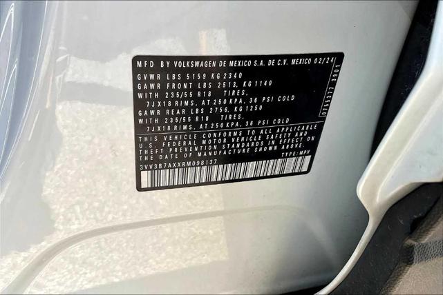 Photo of 2024 Pure White Volkswagen Tiguan