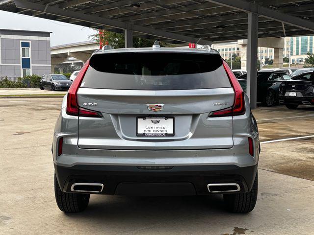 Photo of 2025 Argent Silver Metallic Cadillac XT4