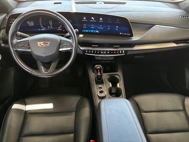Photo of 2024 Argent Silver Metallic Cadillac XT4