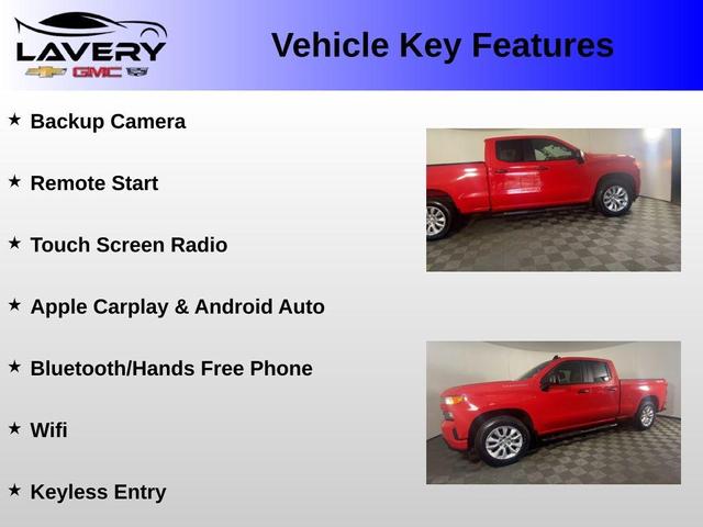 Photo of 2021 Red Chevrolet Silverado 1500