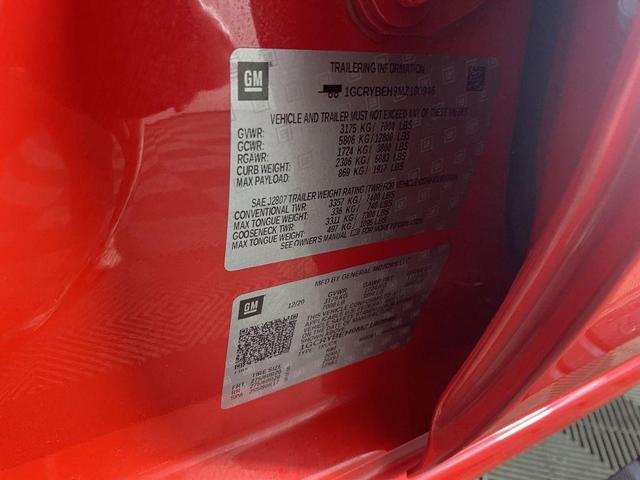 Photo of 2021 Red Chevrolet Silverado 1500