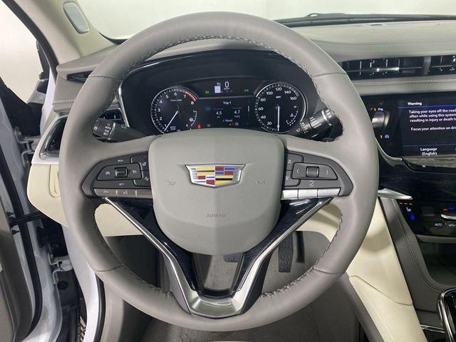 Photo of 2025 Crystal White Tri-Coat Cadillac XT6