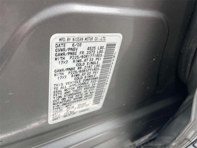 Photo of 2008 Gotham Gray Metallic Nissan Rogue