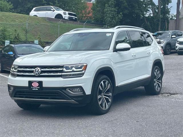 Photo of 2019 Pure White Volkswagen Atlas