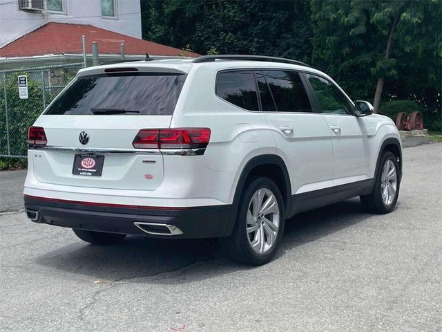 Photo of 2021 Pure White Volkswagen Atlas