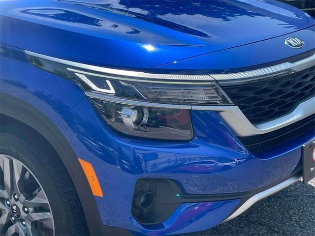 Photo of 2021 Neptune Blue Kia Seltos