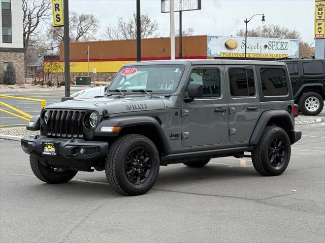 Photo of 2021 GREY Jeep Wrangler