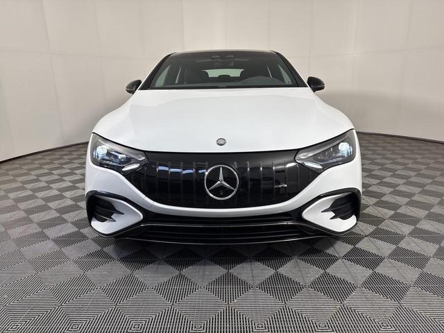 Photo of 2024 MANUFAKTUR Moonlight White Metallic Mercedes-Benz AMG EQE