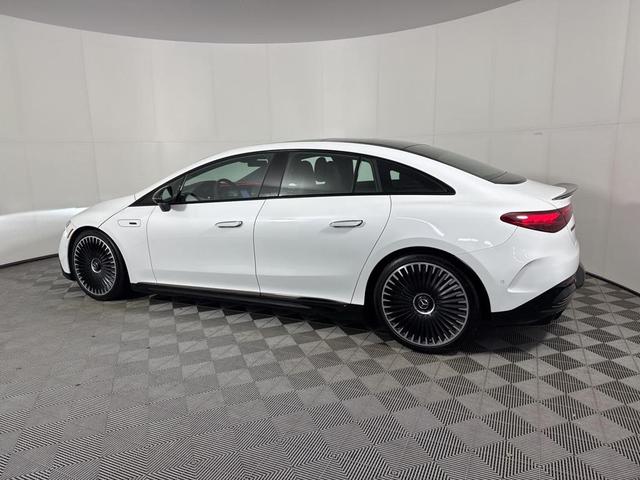 Photo of 2024 MANUFAKTUR Moonlight White Metallic Mercedes-Benz AMG EQE