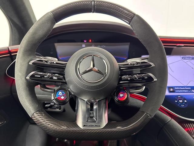Photo of 2024 MANUFAKTUR Moonlight White Metallic Mercedes-Benz AMG EQE