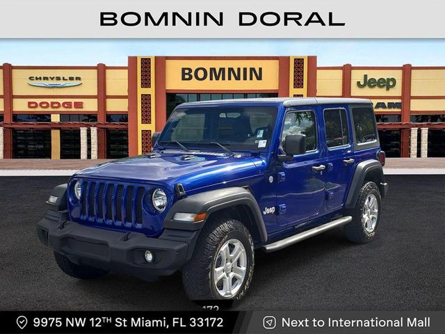 Photo of 2018 Ocean Blue Metallic Jeep Wrangler Unlimited