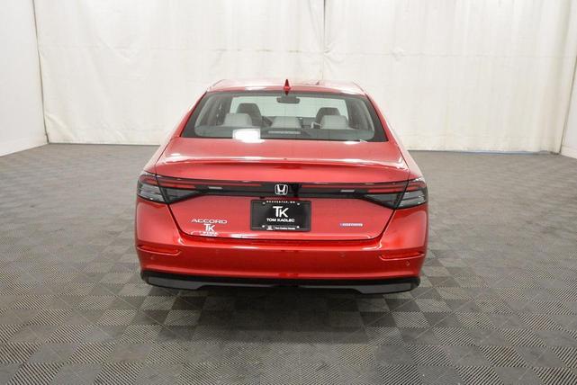 Photo of 2025 Radiant Red Metallic Honda Accord Hybrid