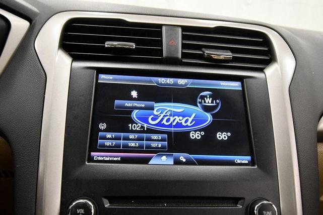 Photo of 2014 Blue Metallic Ford Fusion