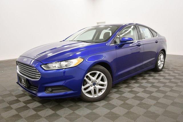 Photo of 2014 Blue Metallic Ford Fusion