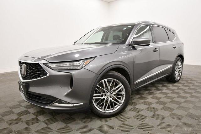 Photo of 2023 Liquid Carbon Metallic Acura MDX
