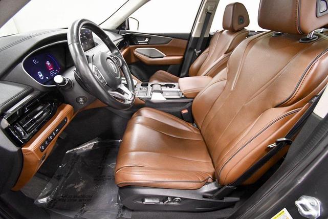 Photo of 2023 Liquid Carbon Metallic Acura MDX