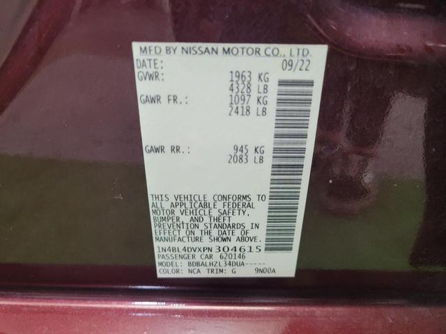 Photo of 2023 Red Nissan Altima