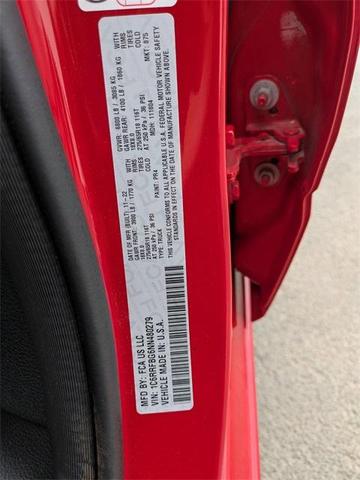 Photo of 2022 Flame Red Clearcoat RAM 1500