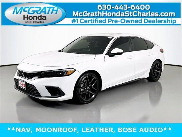 Photo of 2023 Platinum White Pearl Honda Civic