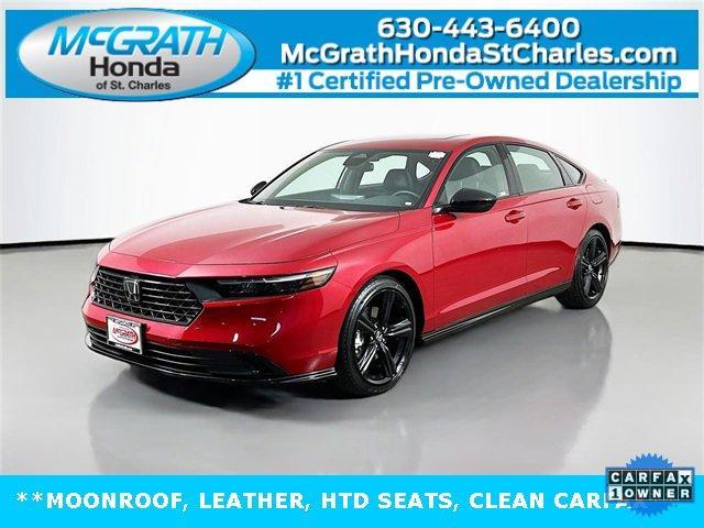 Photo of 2024 Radiant Red Metallic Honda Accord Hybrid