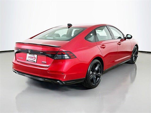 Photo of 2024 Radiant Red Metallic Honda Accord Hybrid
