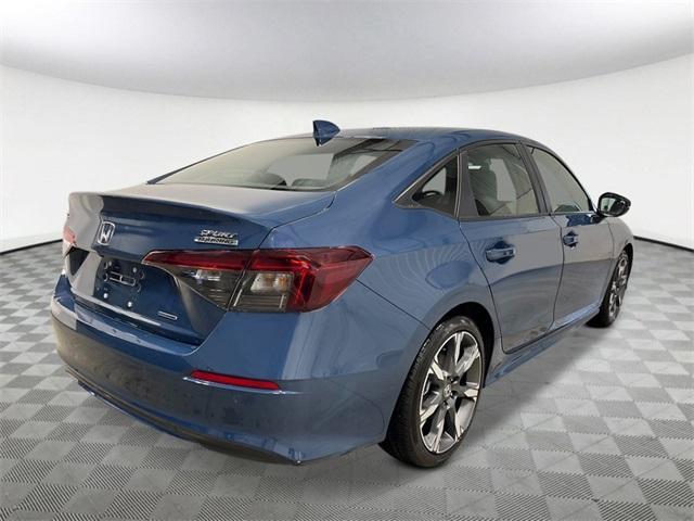 Photo of 2025 Blue Lagoon Honda Civic Hybrid