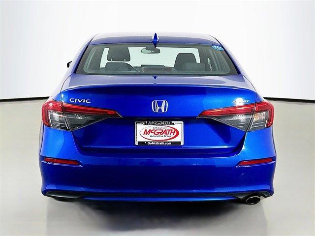 Photo of 2022 Aegean Blue Metallic Honda Civic