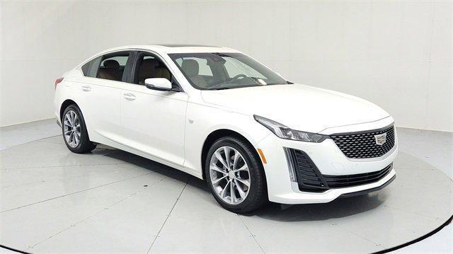 Photo of 2024 Crystal White Tri-Coat Cadillac CT5
