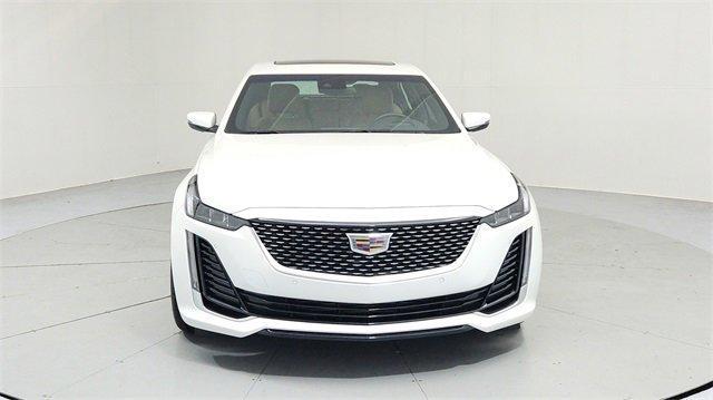 Photo of 2024 Crystal White Tri-Coat Cadillac CT5