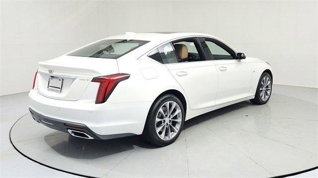 Photo of 2024 Crystal White Tri-Coat Cadillac CT5